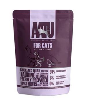 Levně AATU Cat Chicken n Quail kaps. 85 g