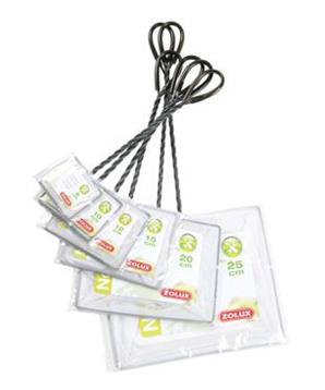 Levně Akvarijní síťka na ryby Zolux 20cm bílá