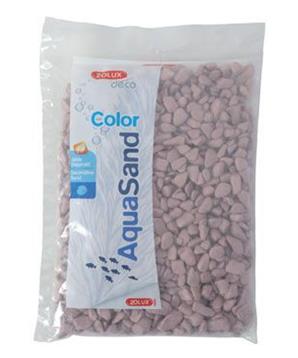 Akvarijní štěrk Color EKAI růžový 1kg Zolux