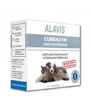 Levně Alavis Enzymoterapie-Curenzym pro psy a kočky 20 cps
