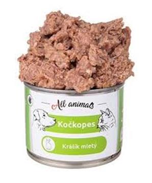 Levně All Animals kočkopes Králík mletý 200g