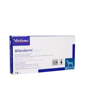 Levně Allerderm Spot on 6x4ml pro psy a kočky nad 10kg 6 x 4 ml