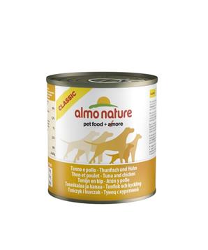 Almo Nature pes konzerva tuňák a kuře