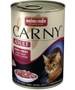 ANIMONDA CARNY Adult - Hovězí+Srdce