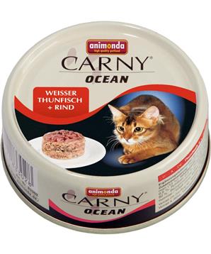 Levně ANIMONDA konzerva CARNY OCEAN - tuňák + hovězí 80 g