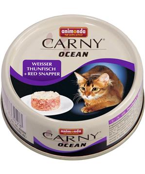 Levně ANIMONDA konzerva CARNY OCEAN - tuňák+red snapper 80 g