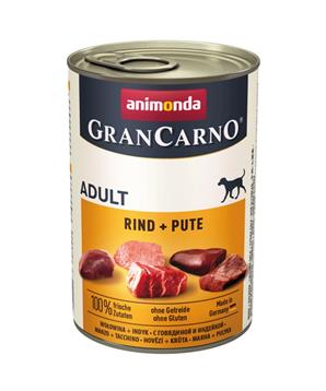 Levně GRANCARNO Adult - krůta 12x400 g
