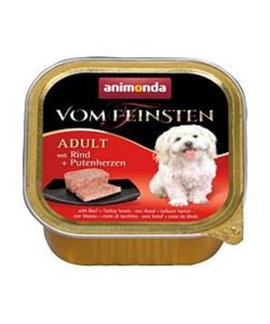 Levně ANIMONDA paštika ADULT - hovězí, krůtí srdce pro psy 150g