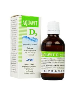 Levně Aquavit D3 sol auv 50 ml