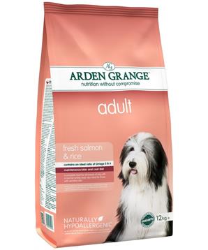Levně Arden Grange Adult fresh Salmon & Rice 12 kg