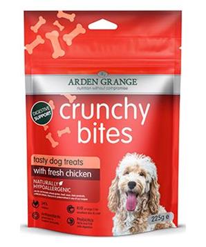 Levně Arden Grange Crunchy Bites with fresh Chicken 225g