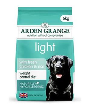 Levně Arden Grange Dog Adult Light with fresh Chick&Rice 6 kg
