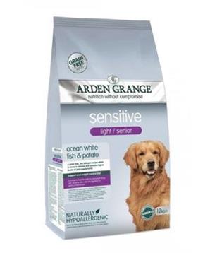Levně Arden Grange GF Dog Senior Sen.Light O.W.Fish&Pot. 12kg
