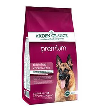 Levně Arden Grange Dog Adult Prem.rich fresh Chick&Rice 12kg