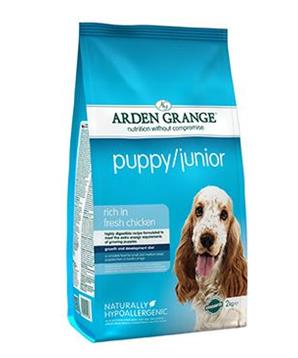 Arden Grange Dog Puppy/Junior rich in fresh Chick.