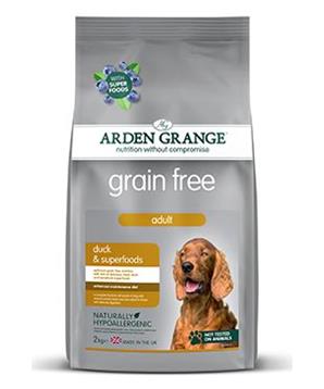 Levně Arden Grange GF Dog Adult Duck&Superfoods 2 kg