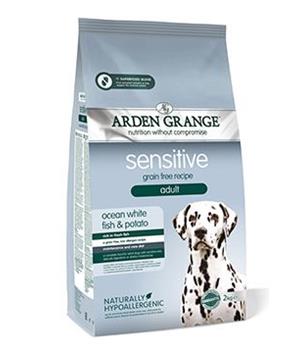Levně Arden Grange GF Dog Adult Sen.Oc.White Fish&Potato 12kg