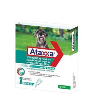 Levně Ataxxa Spot-on Dog L 1250mg/250mg 1x2,5ml