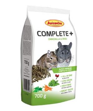 Levně Avicentra COMPLETE+ činčila, osmák 700 g