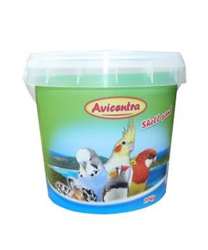 Avicentra písek pro ptáky s mušlemi - 1,5kg kyblík