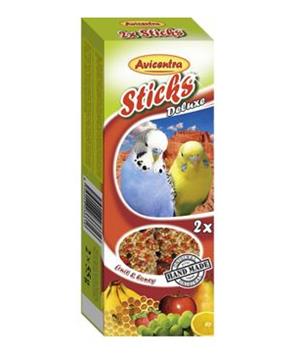 Levně Avicentra tyčinky andulka - ovoce+med 2 ks