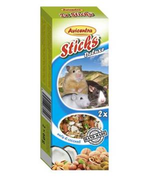 Levně Avicentra tyčinky malý hlodavec - ořech+kokos 2 ks