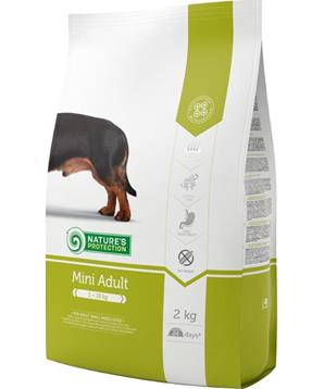Levně Nature’s Protection Dog Dry Adult Mini 2kg
