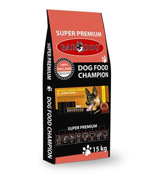 Levně BARDOG ADULT Large & Breed 26/16 kuřecí maso 15kg