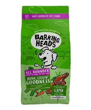 Levně BARKING HEADS All Hounder Bowl Lickin Good Lamb 2kg - poškozený obal - 1ks skladem