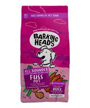 Levně BARKING HEADS All Hounder Fuss Pot Duck 12kg