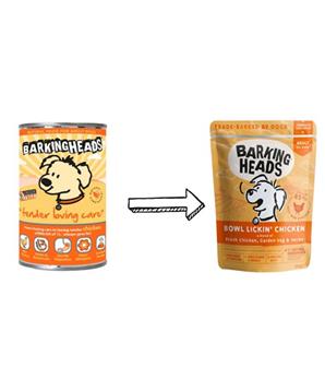 Kapsička BARKING HEADS Bowl Lickin’ Chicken