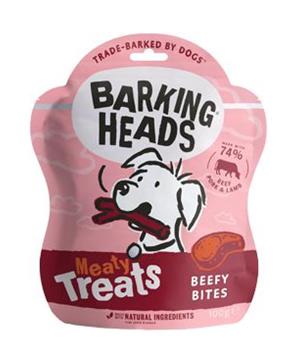 BARKING HEADS Meaty Treats Beefy Bites