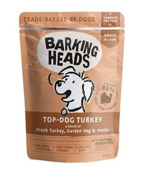 BARKING HEADS Top Dog Turkey kapsička