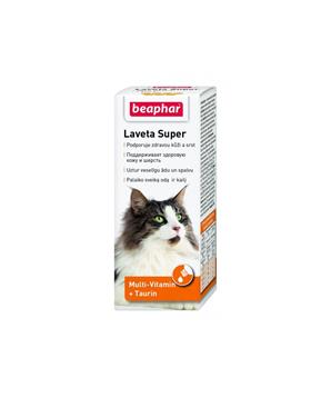 Levně Kapky BEAPHAR Laveta Super vyživující srst - kočka 50 ml