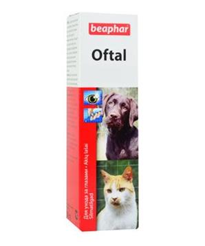 Levně Beaphar oční kapky Oftal pes, kočka 50 ml