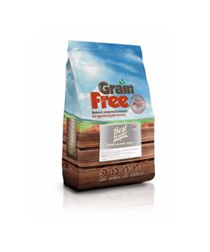 Levně Best Breeder Grain Free Senior Trout with Salmon, Sweet Potato & Asparagus 12 kg