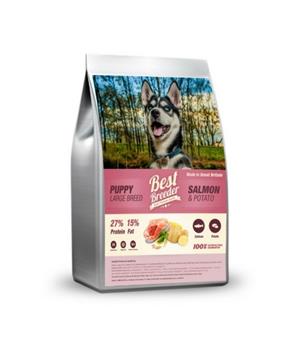 Levně Best Breeder Large Breed Puppy Salmon & Potato 12 kg