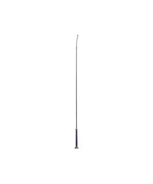 Bič pro dresuru, 100 cm, sklolaminát, grif kůže
