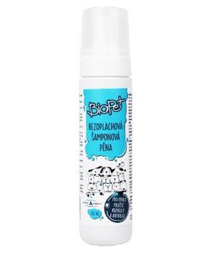 Levně BIOPET bezoplachový šampon/pěna 200 ml