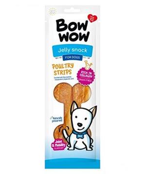 Levně Bow wow poch. Drůbeží stripsy 60 g