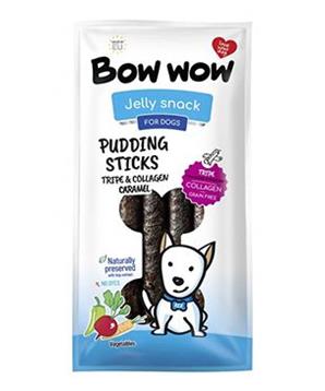 Levně Bow wow poch. Klobásy s dršťkami,kolagenem a zelen. 6ks/1bal.