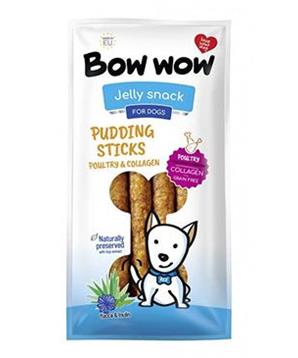 Levně Bow wow poch. Klobásy s drůbežím masem a kolagenem 6 ks