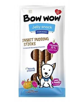 Levně Bow wow poch. Klobásy s hmyzem,kolagen.dýní,ostrop. 6ks/1bal.