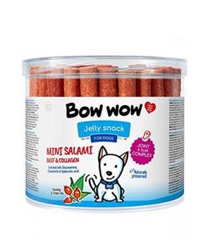 Levně Bow wow poch. Mini uherské salámky s kolagenem 60ks