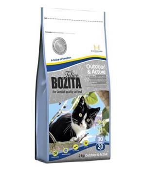 Levně Bozita Cat Outdoor & Active Elk 10kg
