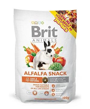 Levně Brit Animals Alfalfa Snack for Rodents 100 g