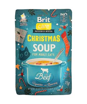 Levně Brit Care Cat Christmas Beef Soup 75g