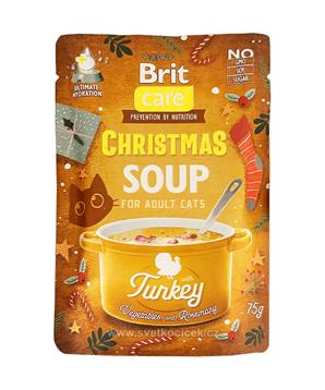 Levně Brit Care Cat Christmas Turkey Soup 75g