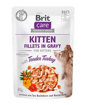 Brit Care Cat Fillets in Gravy Kitten Tender Turkey