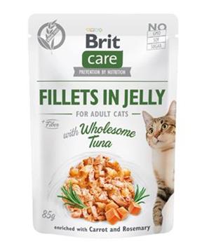 Levně Brit Care Cat Fillets in Jelly with Wholesome Tuna 85 g